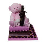 Large pink teddy