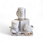 Washing cup with initial