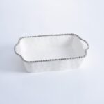 rectangle baking dish silver