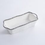 loaf baking dish silver