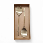 Gold/ salad servers