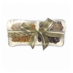2 compartment dish