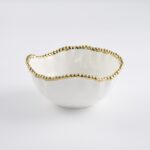 golden salerno medium salad bowl